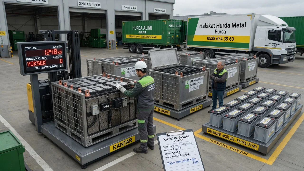 Bursa'da Forklift Aküsü Hurdası Kg Fiyatı Neden Ayrı Hesaplanır?