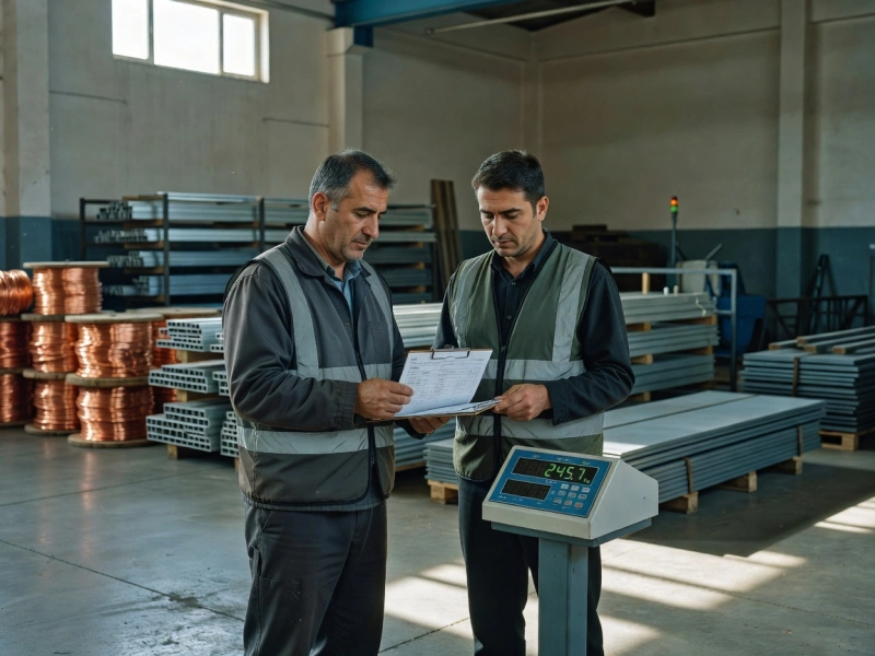 Hakikat Hurda Metal - yerinde tartım ve kantar fişi